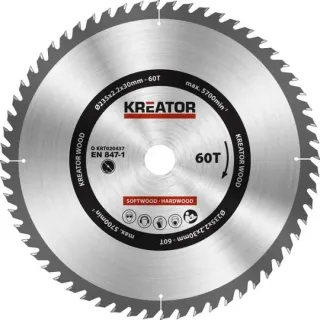 Диск за циркуляр Kreator KRT020437/ Ø235mm