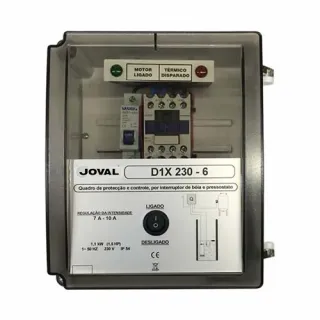 Електромеханично табло за сондажна помпа Joval D3X 400 NP-6 7A-10A + RL-C