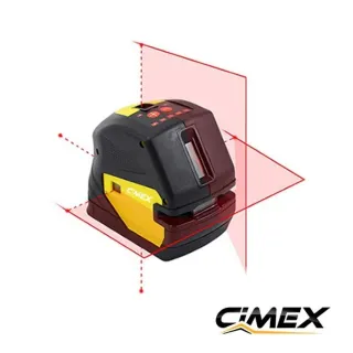 Точков / линеен лазерен нивелир с 5 точки CIMEX SL5D
