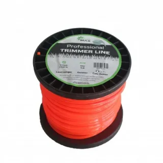 Тримерна корда GardenMAX 3.3mmx1LB 42m (квадратен)