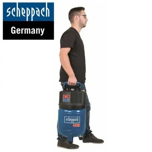 Компресор за въздух Scheppach HC24V, 1500W