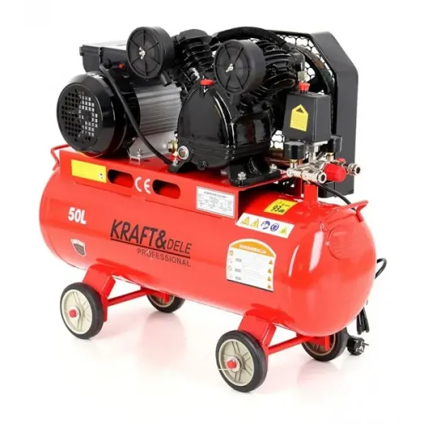 Маслен компресор KraftDele KD403/ 2.8 kW / 3.9 к.с. 230V
