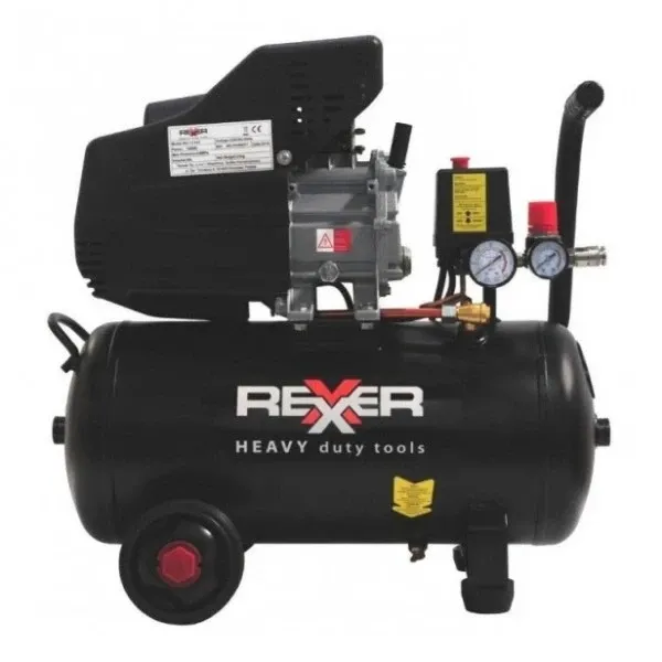 Маслен компресор за въздух Rexxer RH-13-503 / 1,5 kW / 24 l
