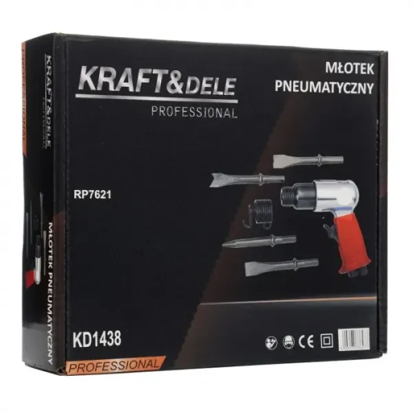 Пневматичен чук KraftDele KD1438/ 6.3bar
