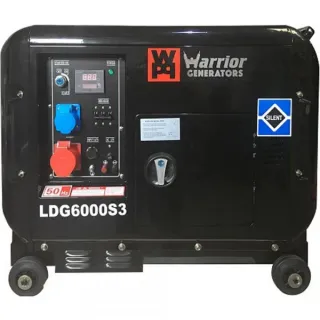 Дизелов генератор 6000 W CHAMPION WARRIOR LDG6000S3 380V