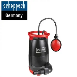 Водна помпа за мръсна вода Scheppach SWP750, 750W
