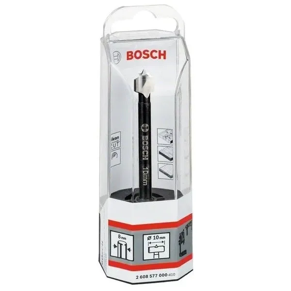 Свредло за панти и глухи отвори в дърво на Bosch 10.0 mm