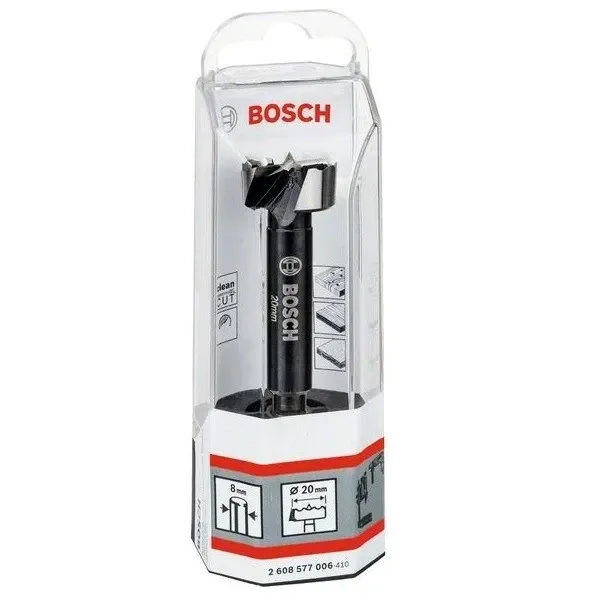 Свредло за панти и глухи отвори в дърво на Bosch 20.0 mm