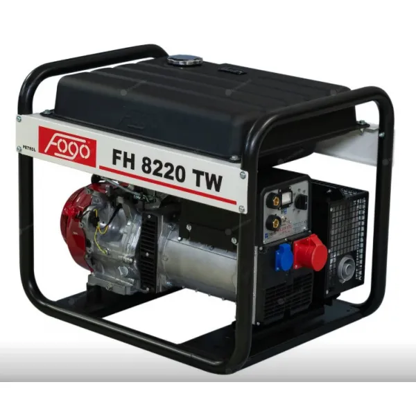 Бензинов трифазен генератор за заваряване FOGO FH8220TW с уголемен резервоар / 5.2kW