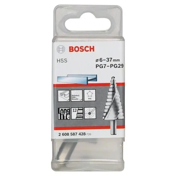 Стъпаловидно свредло HSS на Bosch 6 - 37 mm