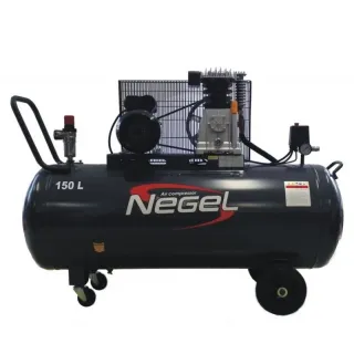 Бутален компресор с ремъчно задвижване Negel 51000 150 л