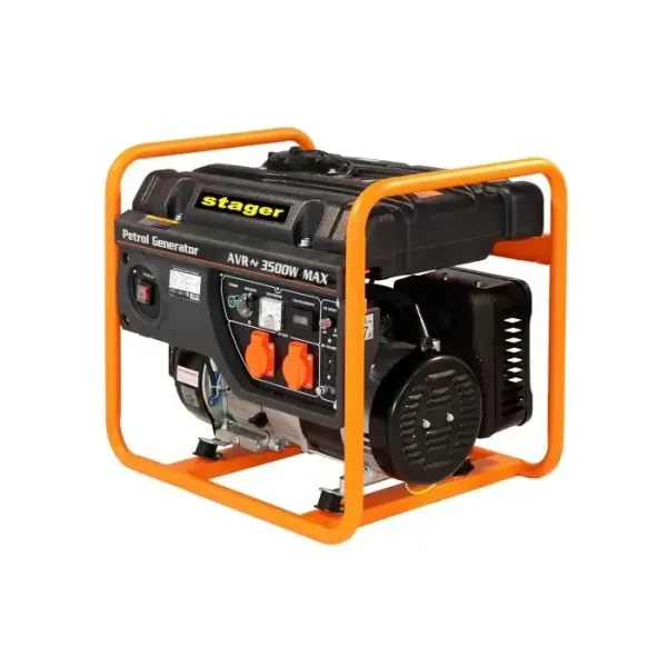 Бензинов генератор за ток Stager GG 4000D/ 7.5hp