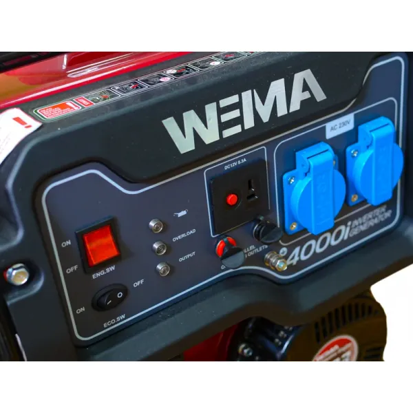 Инверторен бензинов генератор Weima WM 4000i - 3500W