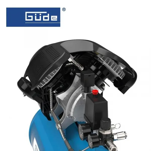 Маслен компресор за въздух GÜDE 71177 + аксесоари/ 2200W